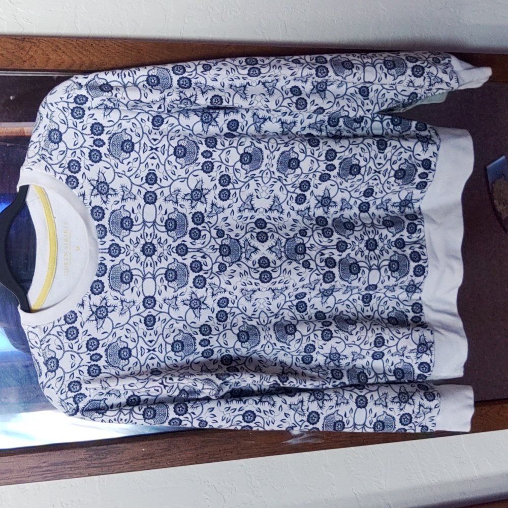 Long Sleeve patterned shirt from The Museum of Textiles in Bangkok, Thailand